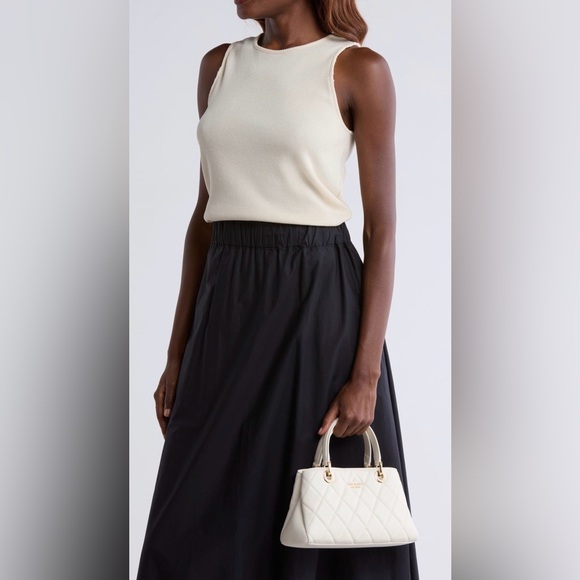 ♠️Kate Spade New York Carey Quilted Leather Satchel. - Picture 3 of 15